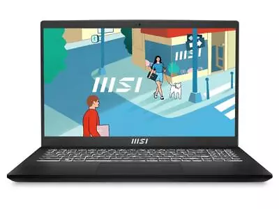 MSI Modern 15H 15.6  Ultra Thin Laptop I7-13620H Iris Xe 32GB DDR4 1TB NVMe SSD • $749