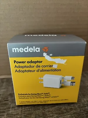 Medela Swing Maxi And Solo Replacement Power Adaptor With USB - New • $13.99