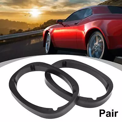 Pair Car Black Hollow Speaker Spacer For 6 X9  Speaker Plastic 25mm Thickness • $29.15