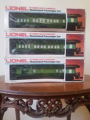 Lionel Trains Set Of Three Southern Crescent O Gauge Passenger Cars • $66.33