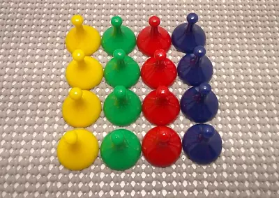 Sorry! Vintage Game Movers Pawns Lot Of 16 Replacement Parts Pieces Complete • $13.36