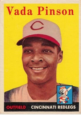 $9.99 • Buy Vada Pinson 1958 Topps Baseball #420