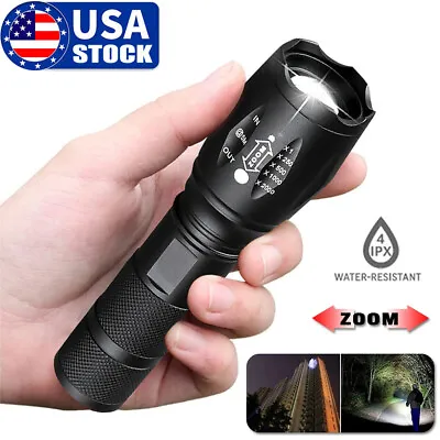 Powerful Flashlight Waterproof Torch Portable Camping Tactical Flashlight 5Modes • $5.59