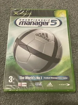 Championship Manager 5 - Original Xbox (New And Sealed) • £9.99