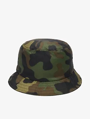 Mens Camo Army Boonie Sun Hat Bucket Cargo Safari Bush Summer Fishing Hat Cap • £5.99