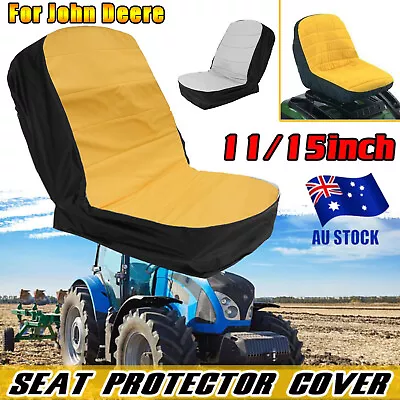 For John Deere Mower & Gator Seats Up To 15  Or 11  Comfortable Seat Cover AU • $30.99