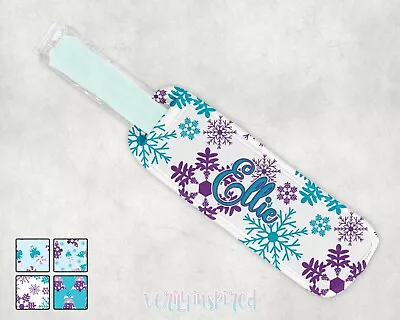 Personalised Icy Pole Holder Purple Christmas Fairy Zooper Dooper Ice Block • $7