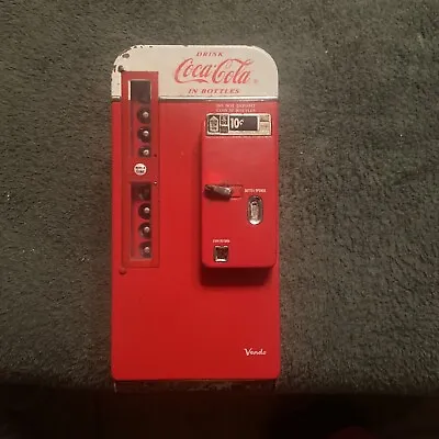1994 Vintage Have A Coke Drink Coca Cola In Bottles Mini Machine Toy Music Vendo • $86