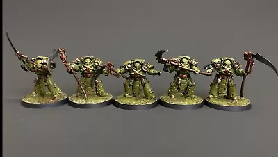 Death Guard Deathshroud Terminators Warhammer 40000 Presale Painted FW GW Army • $911.27