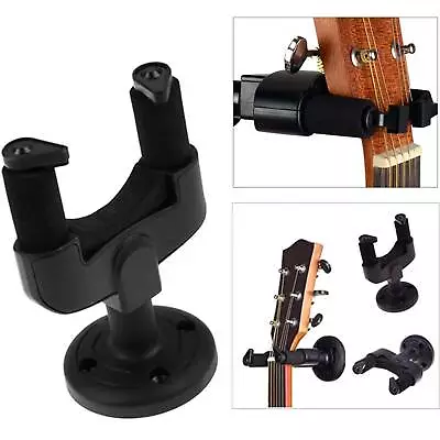 $5.34 • Buy AU Guitar Wall Mount Hanger Stand Rack Hook Holders For Guitar Ukulele Bass Set
