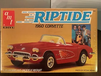 AMT ERTL 1960 Corvette Riptide 1:25 Scale Plastic Model Kit #6621 Sealed • $19