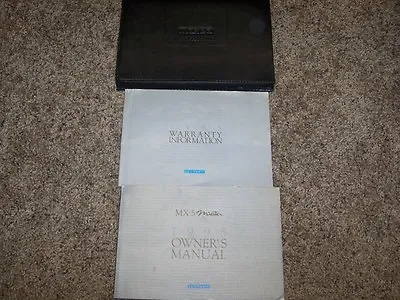 1995 Mazda MX-5 Miata M 1.8L 4Cyl Operator User Guide Owner Owner's Manual • $181.30