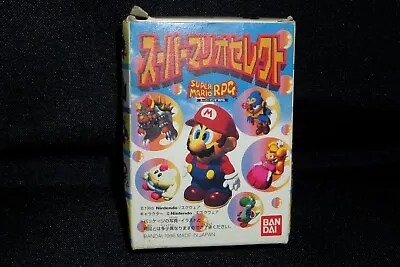 Super Mario RPG Bandai Keshi Rubber Eraser Figure EMPTY BOX ONLY • $50