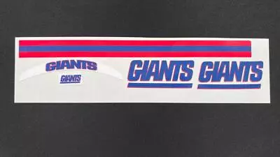 New York Giants - Blue  Giants  Mini Football Helmet Decal Set • $25