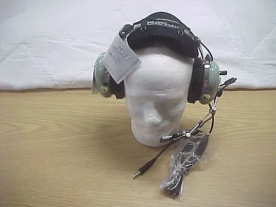 New David Clark H10-76 Military Headset With Volume Control  New Old Stock • $275