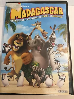 Madagascar Full Screen DVD Ships Free Same Day With Tracking • $6.83