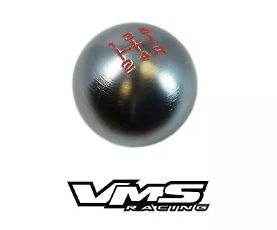 Vms Racing Gunmetal Round Billet Gear Lever Shift Knob For Mitsubishi 5 Speed • $19.95