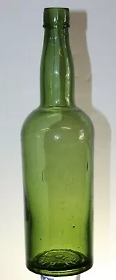 Vintage Dark Green H Michelsen Bay Rum Whiskey Bottle St Thomas  • $21.99