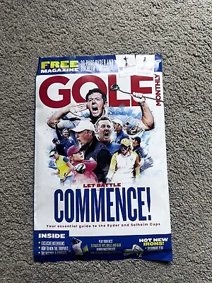 £13 • Buy GOLF MONTHLY MAGAZINE Ryder Cup And Solheim Cup Preview September 2023 Sealed