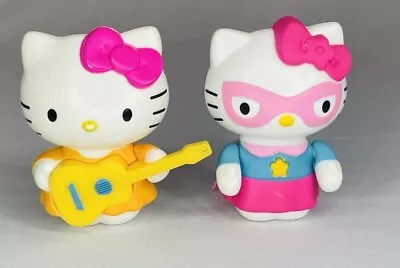 McDonald's Happy Meal Toys Sanrio Hello Kitty Superhero & Guitarist Lot Of 2 • $5.50