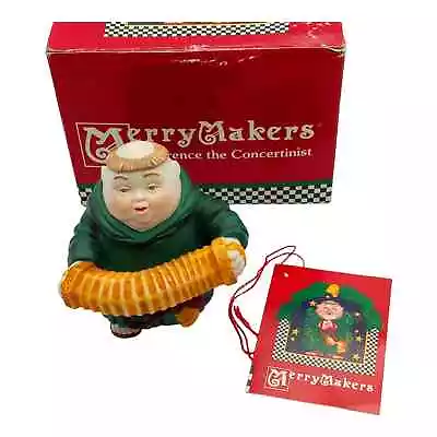 Department 56 Merry Makers Clarence The Concertinist Figurine • $20