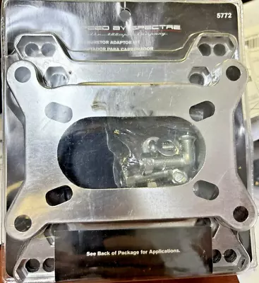Speed By Spectre Carburetor 4 Barrel To 2 Barrel Adapter Kit With Gaskets #5772 • $28.96