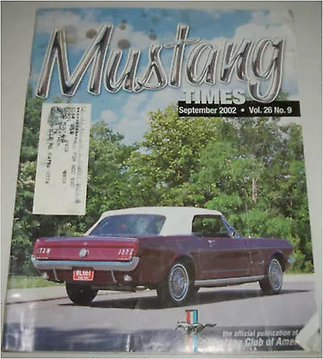 September 2002 Mustang Times Magazine  • $2