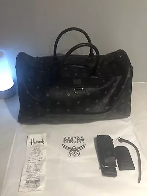 MCM Black Duffle Bag  • £200
