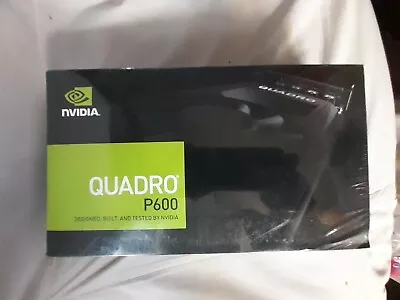 NEW NVIDIA Quadro P600 PCI-E 2GB Quad Mini Displayport Video Card  • $150