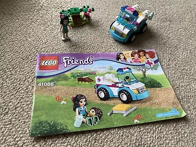 Lego 41086 Friends Vet Ambulance  100% Complete With Instructions • $18