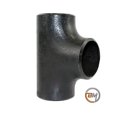 $28.50 • Buy 2  Schedule 40 (STD) Tee Butt-Weld A234-WPB Carbon Steel Pipe Fitting (NEW)