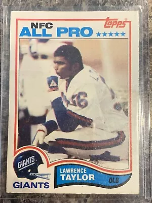 1982 Topps - #434 Lawrence Taylor (RC) • $24.99