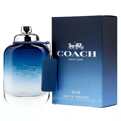 Coach Blue By Coach 3.3 / 3.4 Oz EDT Cologne For Men Brand New In Box • $35.74