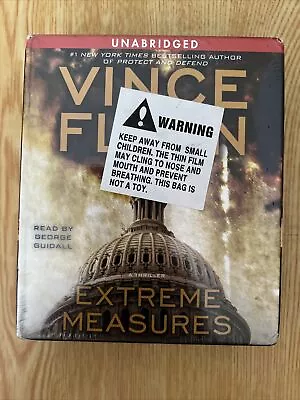 Extreme Measures By Vince Flynn (2008 Compact Disc Unabridged Edition) • $9.99