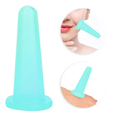 $6.10 • Buy (Green)Vaccum Facial Massager Cupping Cup Face Body Care Therapy Treatment ECA