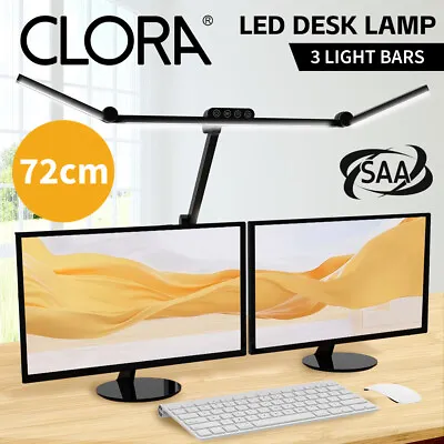 CLORA LED Desk Lamp Clamp Architect Home Office Dimmable Desk Light Table Light • $80.91