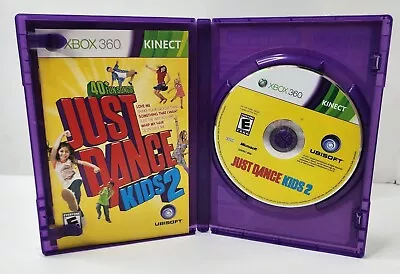 Just Dance Kids 2 (Microsoft Xbox 360 2011) W/ Manual Included  • $8.77