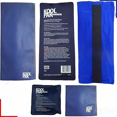 Koolpak Luxury Reusable Hot Cold Pack Gel Ice Heat Pad First Aid Pain Relief • £3.59