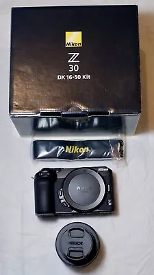 Nikon Z 30 + Nikkor DX 16-50mm Kit - Brand New • $999