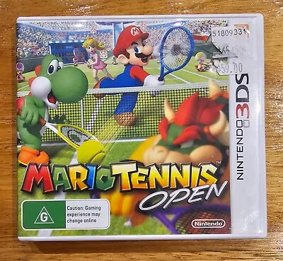 Mario Tennis Open Nintendo 3DS AUSPAL Complete VGC • $22