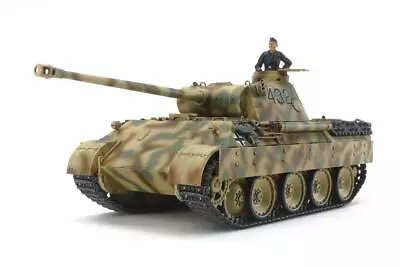 TAMIYA 32597 Panther Ausf D Tank 1:48 Plastic Model Kit • £22.95