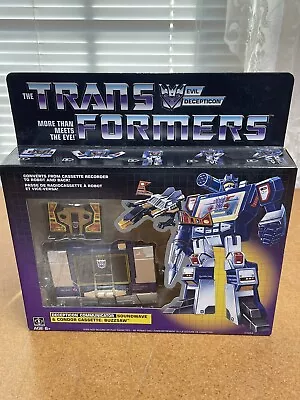 Reissue 1984 Transformers G1 Decepticon Soundwave & Buzzsaw SEALED BOX NEW • $34.33