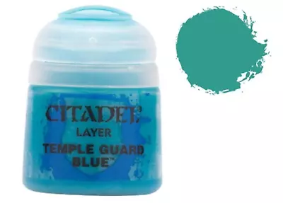 GW 22-20 Citadel Layer Paint: Temple Guard Blue 12ml • $6