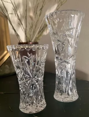 Set Of 2 Vintage Lenox Crystal Bud Vase • $6.50