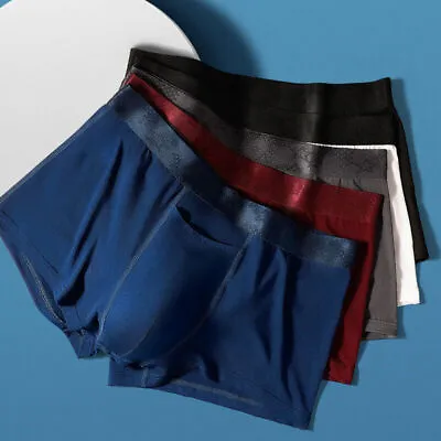 Men's Underwear - Low Rise Boxer Briefs With Separate Pouch For Enhanced Shorts* • $6.99