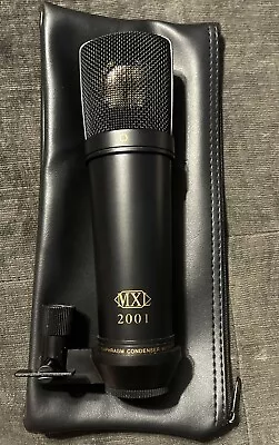 MXL 2001 Condenser Microphone Gold Diaphragm Condenser Microphone W/ Case • $30