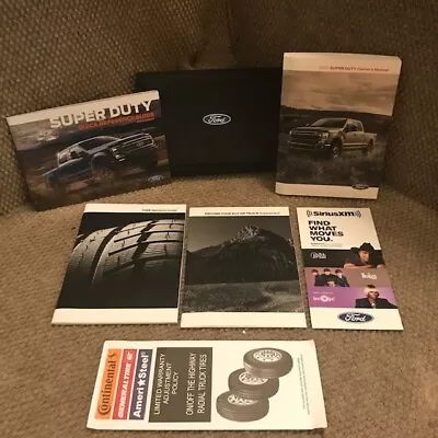 2020 Ford SuperDuty Diesel F250 F350 Owners Manual With Warranty Book And Case • $49.99