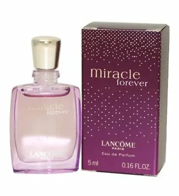 Miracle Forever By Lancome  0.16 Fl Oz EDP Splash MINIATURE For Women • $34.95