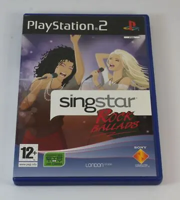 £6.65 • Buy SingStar Rock Ballads (without Mics) (PS2)