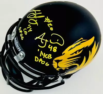 Henry Josey Andrew Wilson Signed Mizzou Tigers Mini Helmet Missouri Autograph J2 • $89.99